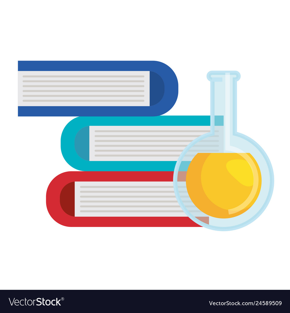 Tube test with pile books