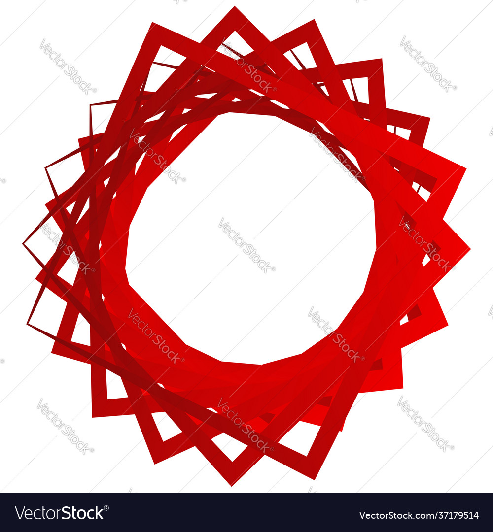 Abstract edgy angular design element geometric