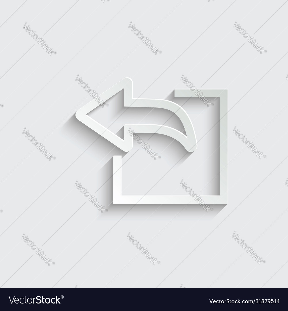 Export arrow forward icon share or exit