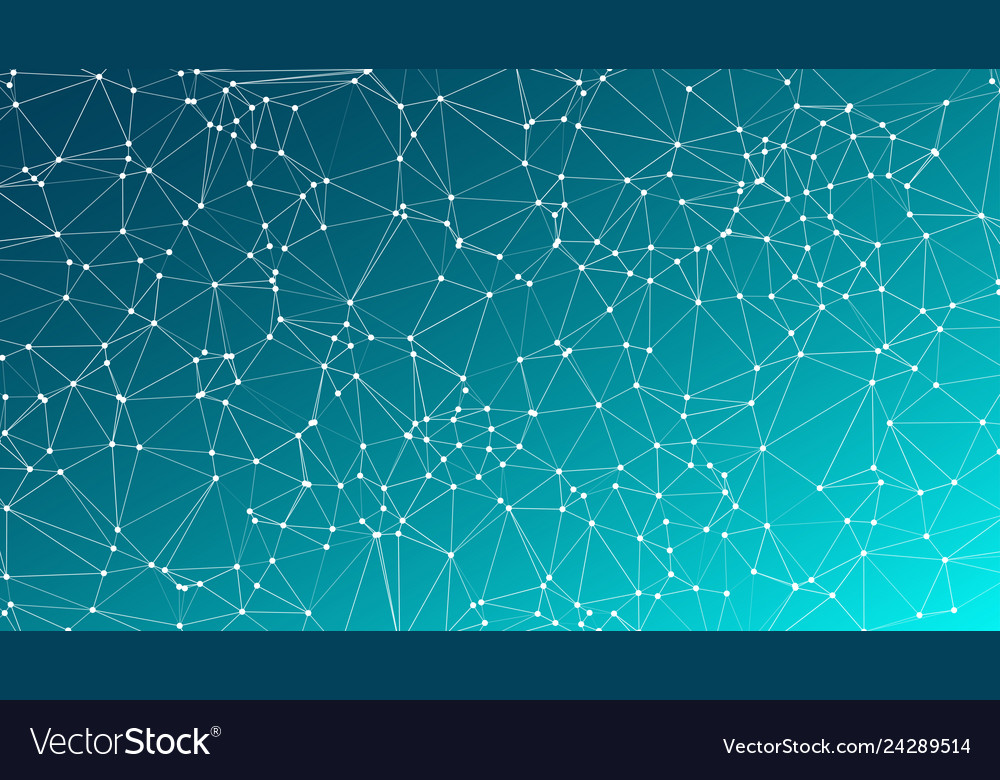 Futuristic technical wireframe pattern