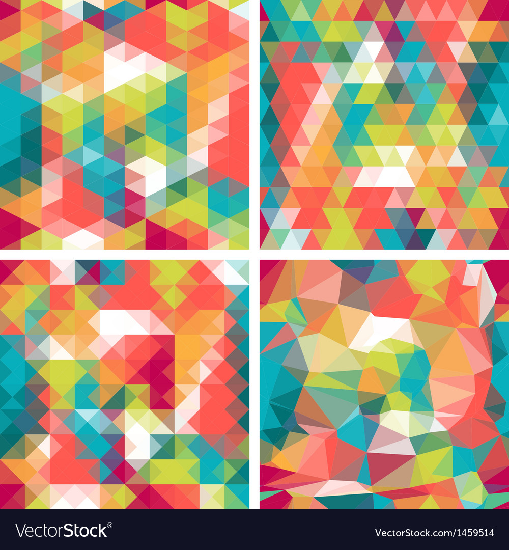 Retro Triangle Patterns
