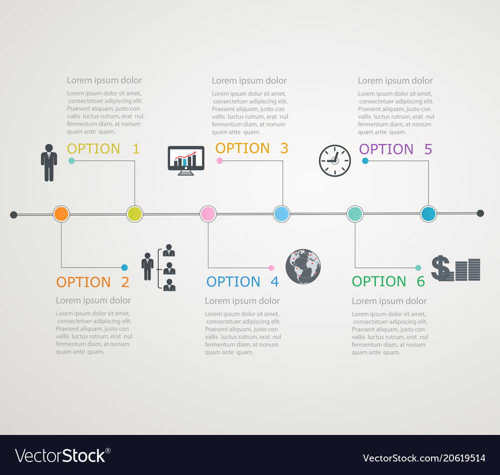 infographic template timeline