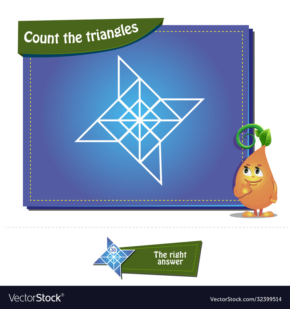 Triangle Counting Puzzle