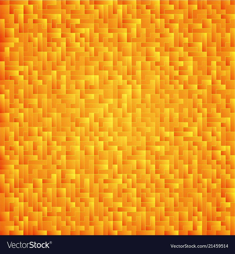 Yellow abstract background pattern from different vector image Yellow abstract background pattern from different