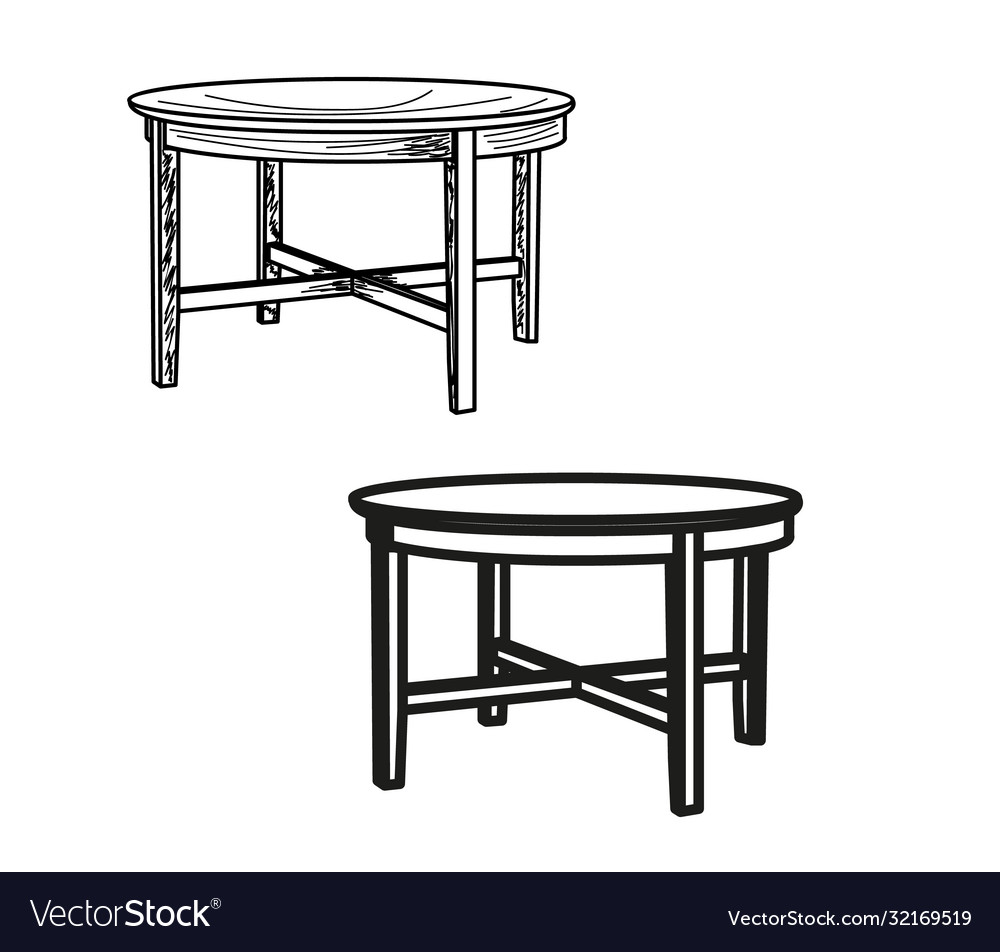 Collection sketch tables isolated