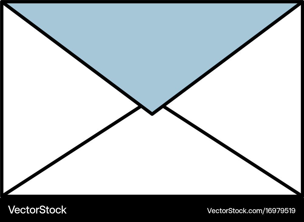 Email or mail symbol Royalty Free Vector Image