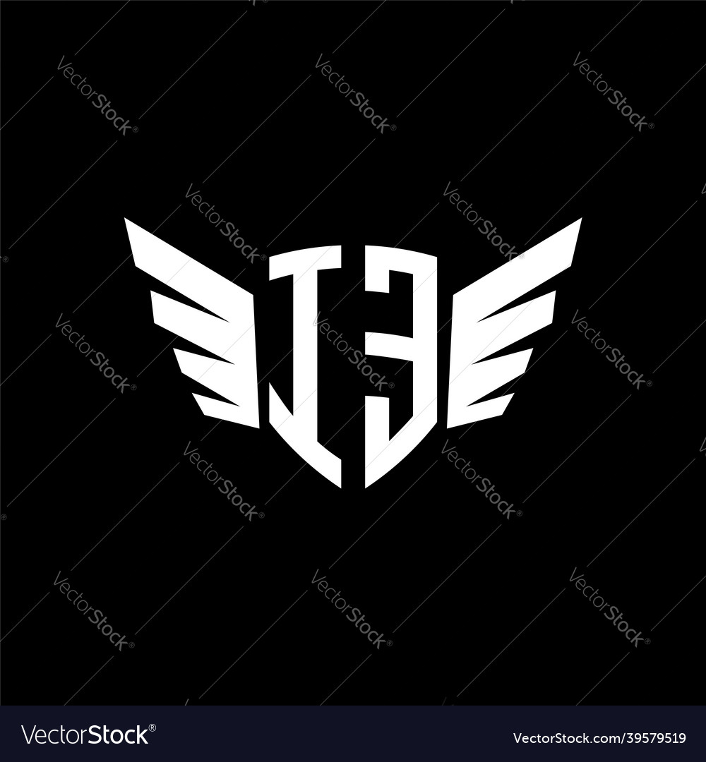 Ie monogram wing shape style