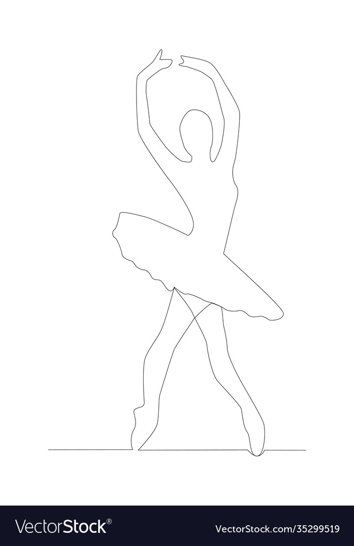 Self drawing animation continuous line Vector Image Self drawing animation continuous line