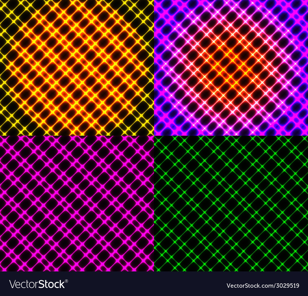 Set of dark abstract spectrum background lines