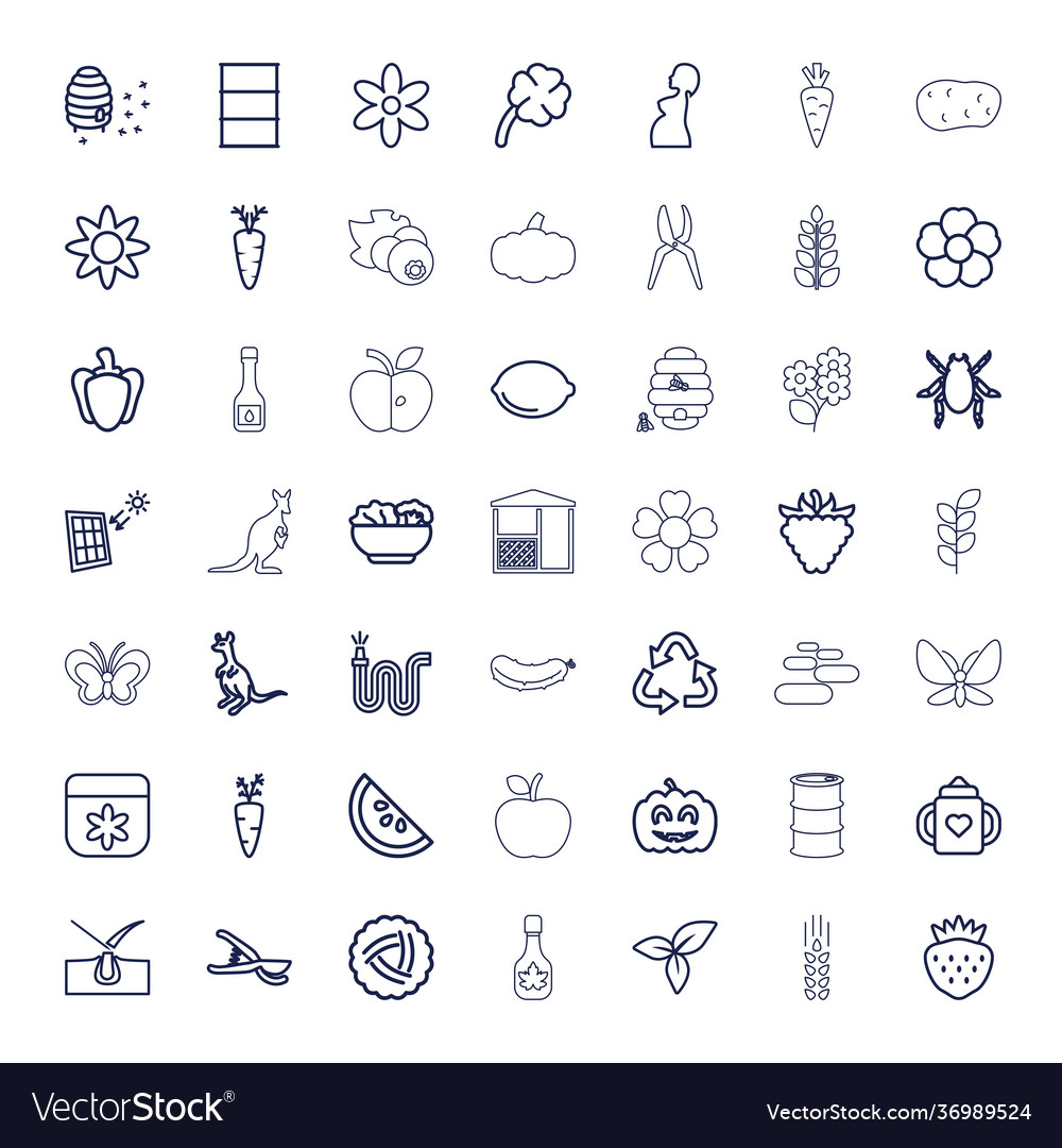 49 natural icons