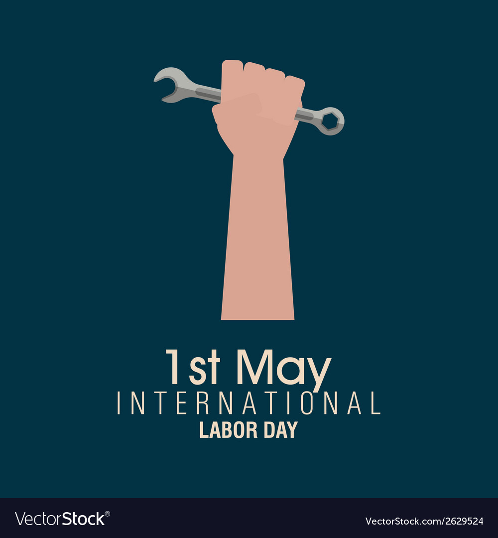 Abstract labor day background with special objects