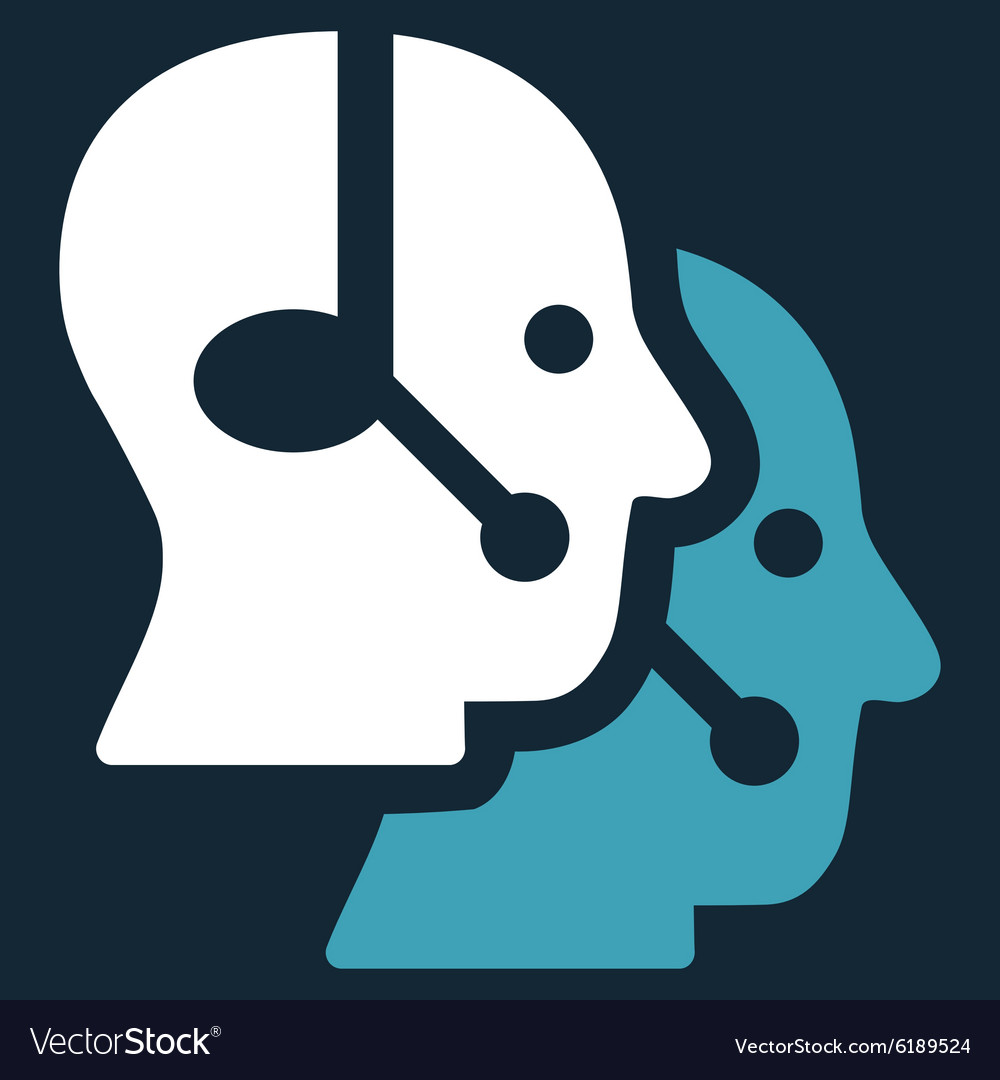 Call center operators icon
