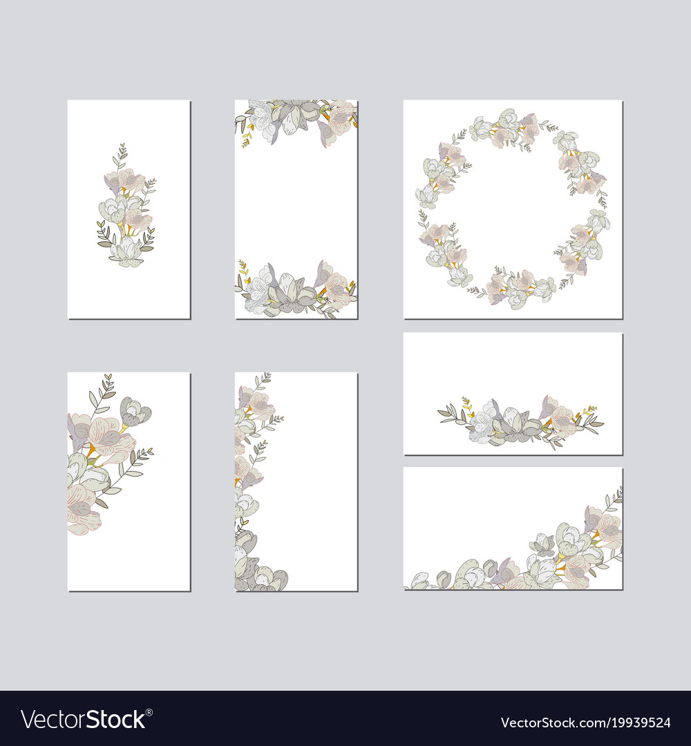Colorful greeting wedding invitation card