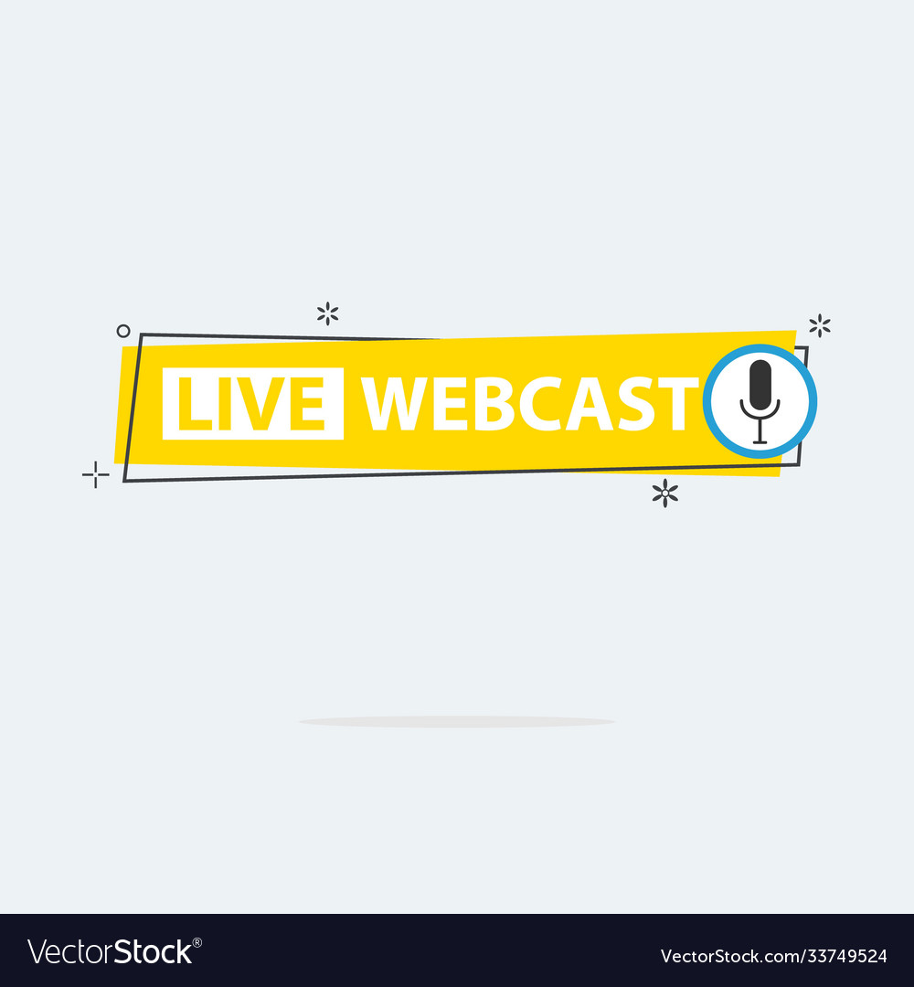 Live webinar button