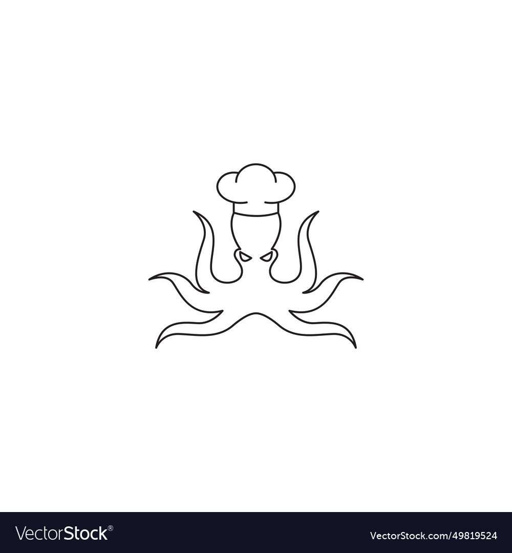 Octopus mascot icon logo design