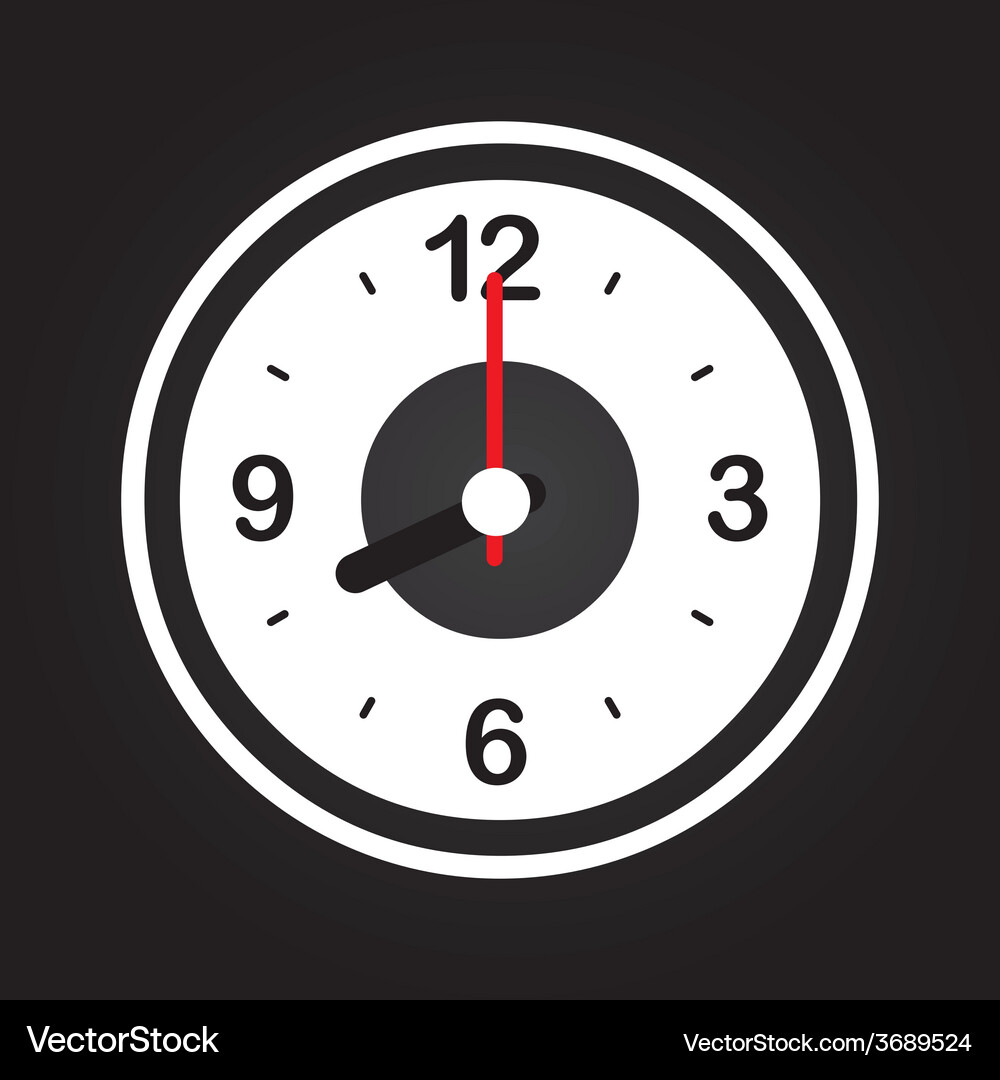 Time design Royalty Free Vector Image - VectorStock