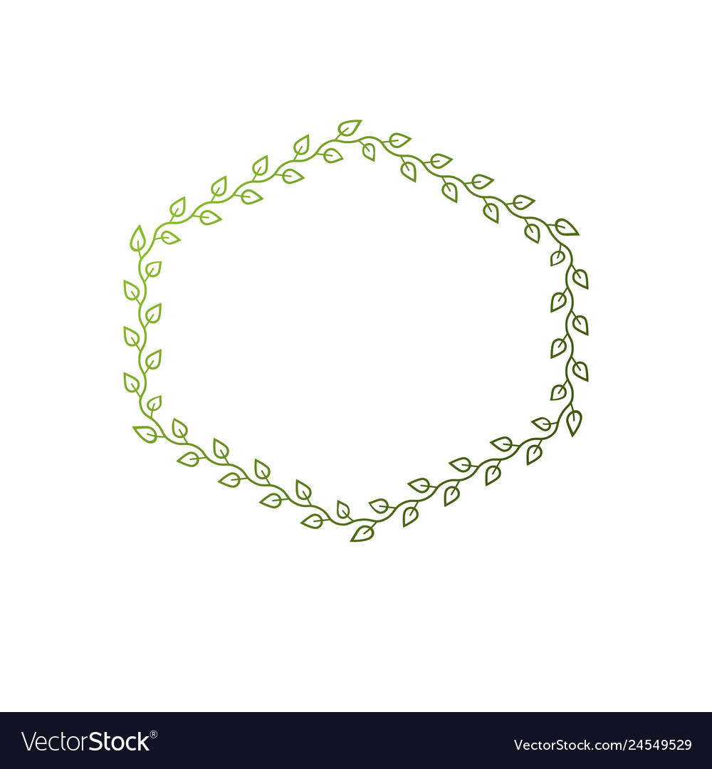 Luxury hexagonal frame with empty copy-space vector image Luxury hexagonal frame with empty copy-space