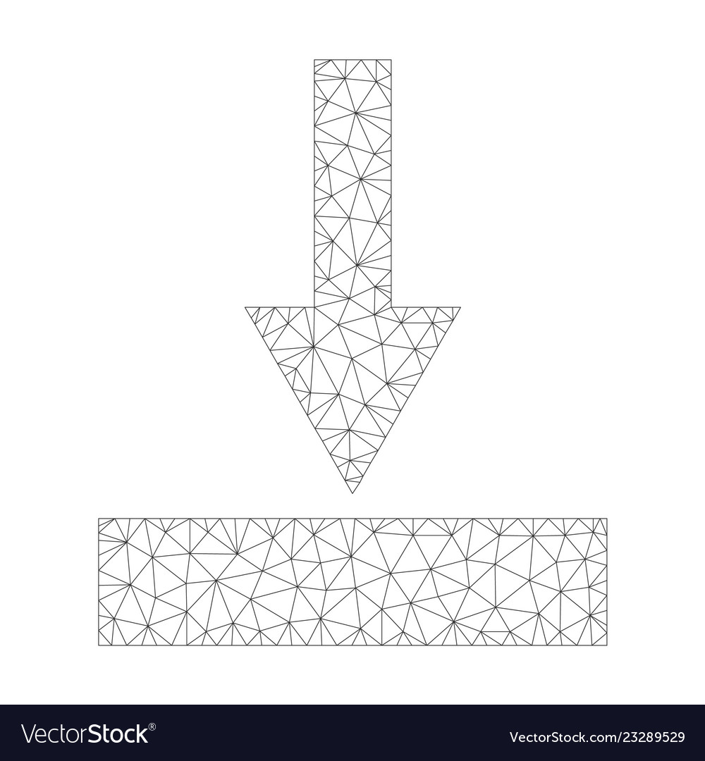 Mesh move bottom icon