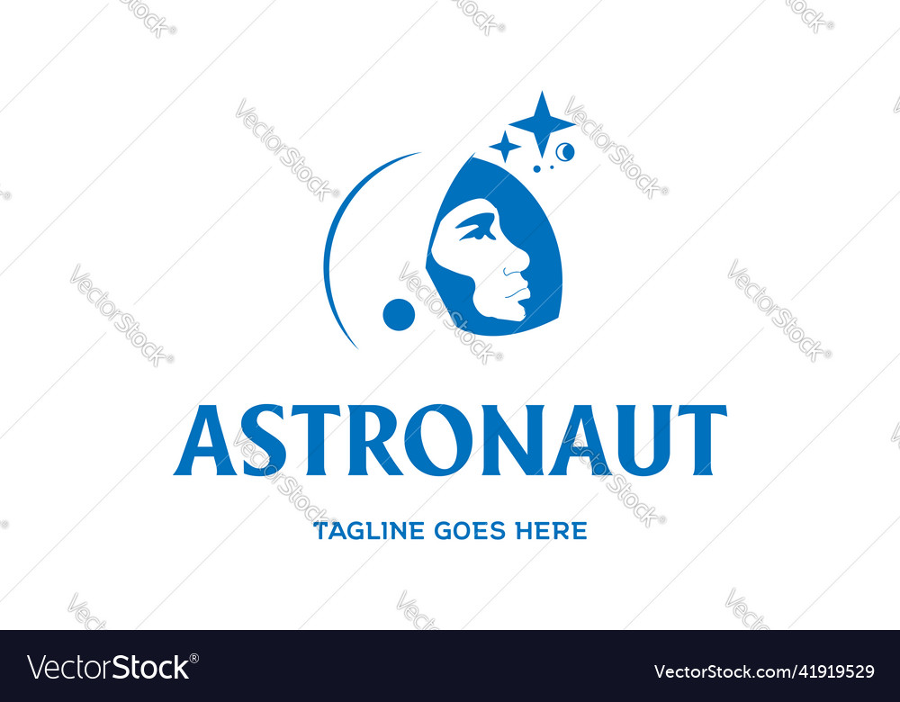 Modern simple astronaut helmet for space science