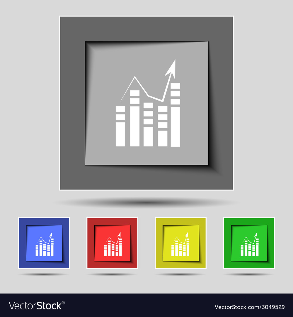 Text file icon add document with chart sign