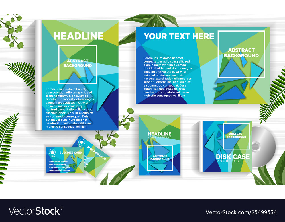 Abstract design banner web template