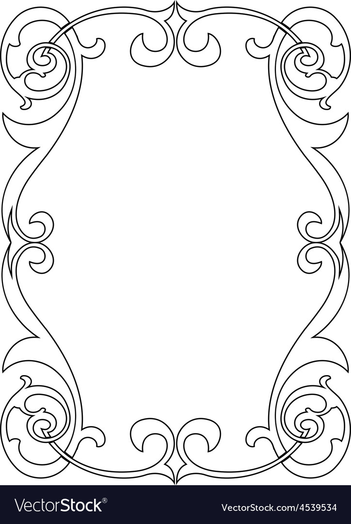 eleganter Barockrahmen