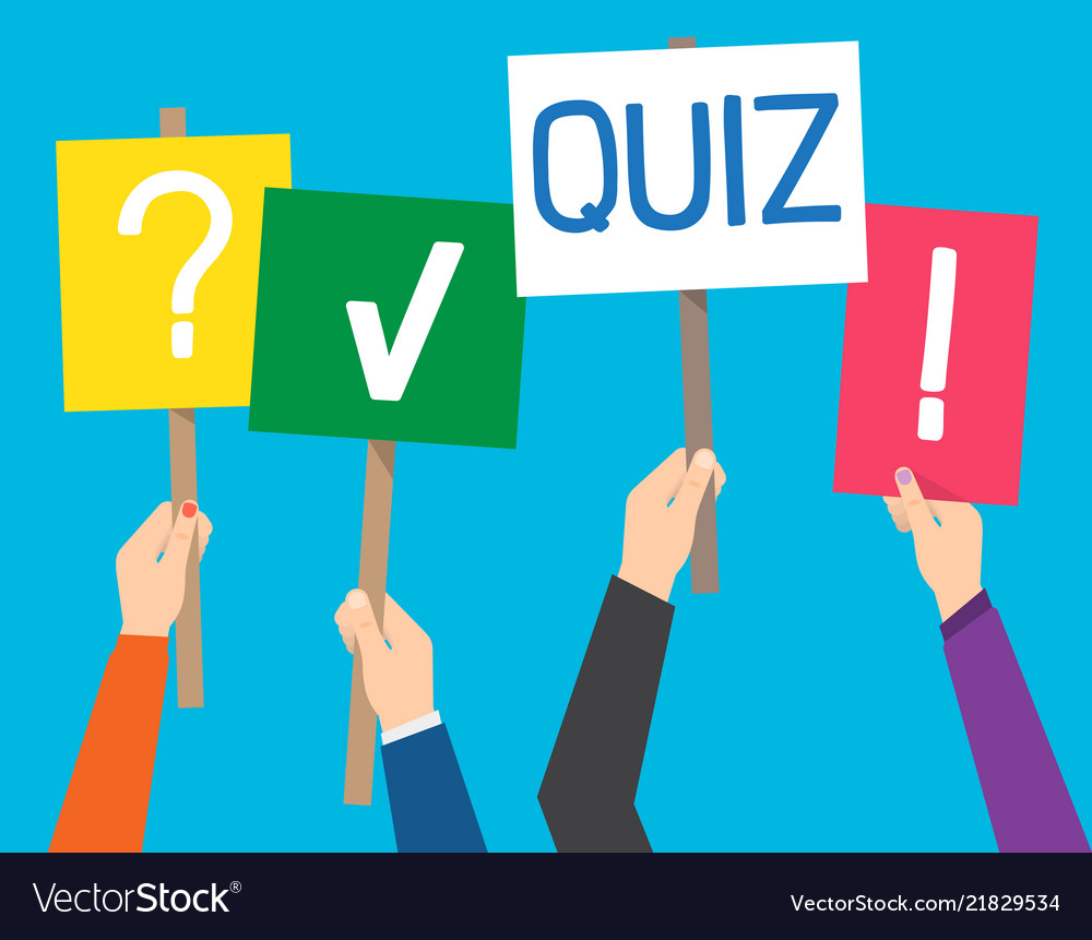 Quiz Banner with Question Mark