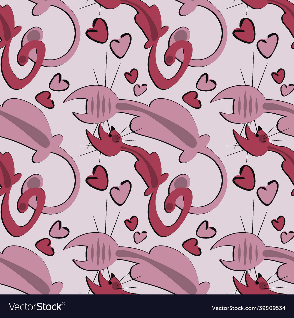 Seamless pattern endless texture on a square