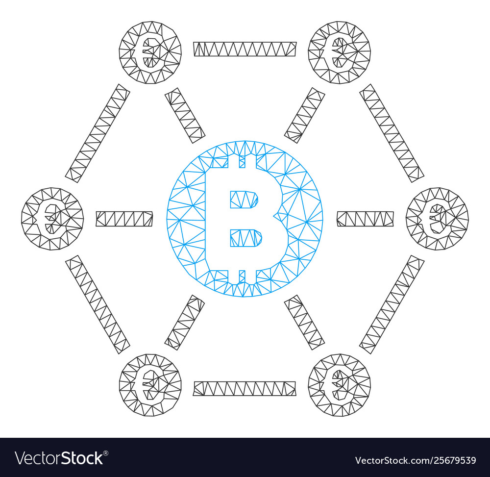 Bitcoin euro financial network mesh wire