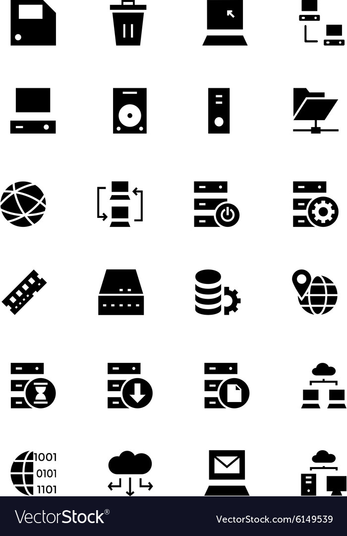 Database and server icons 2