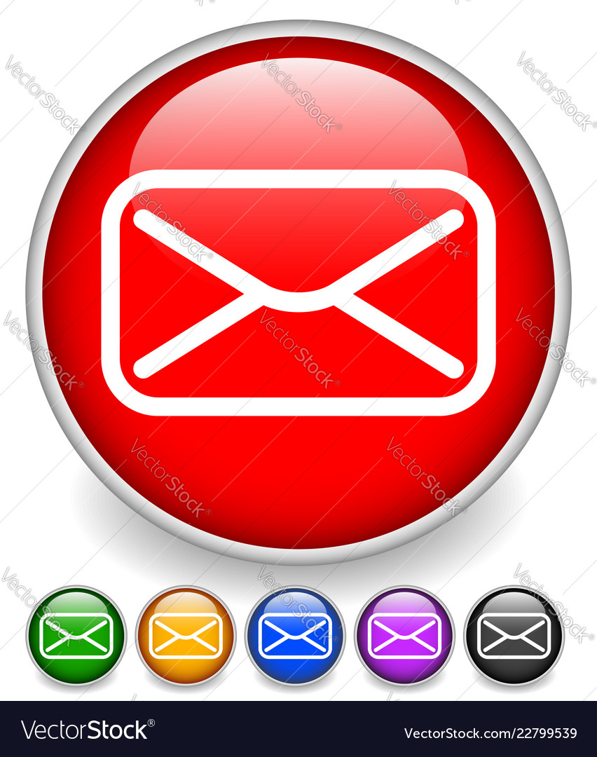 Icons mit E-Mail-Umschlag oder Briefsymbol eps10