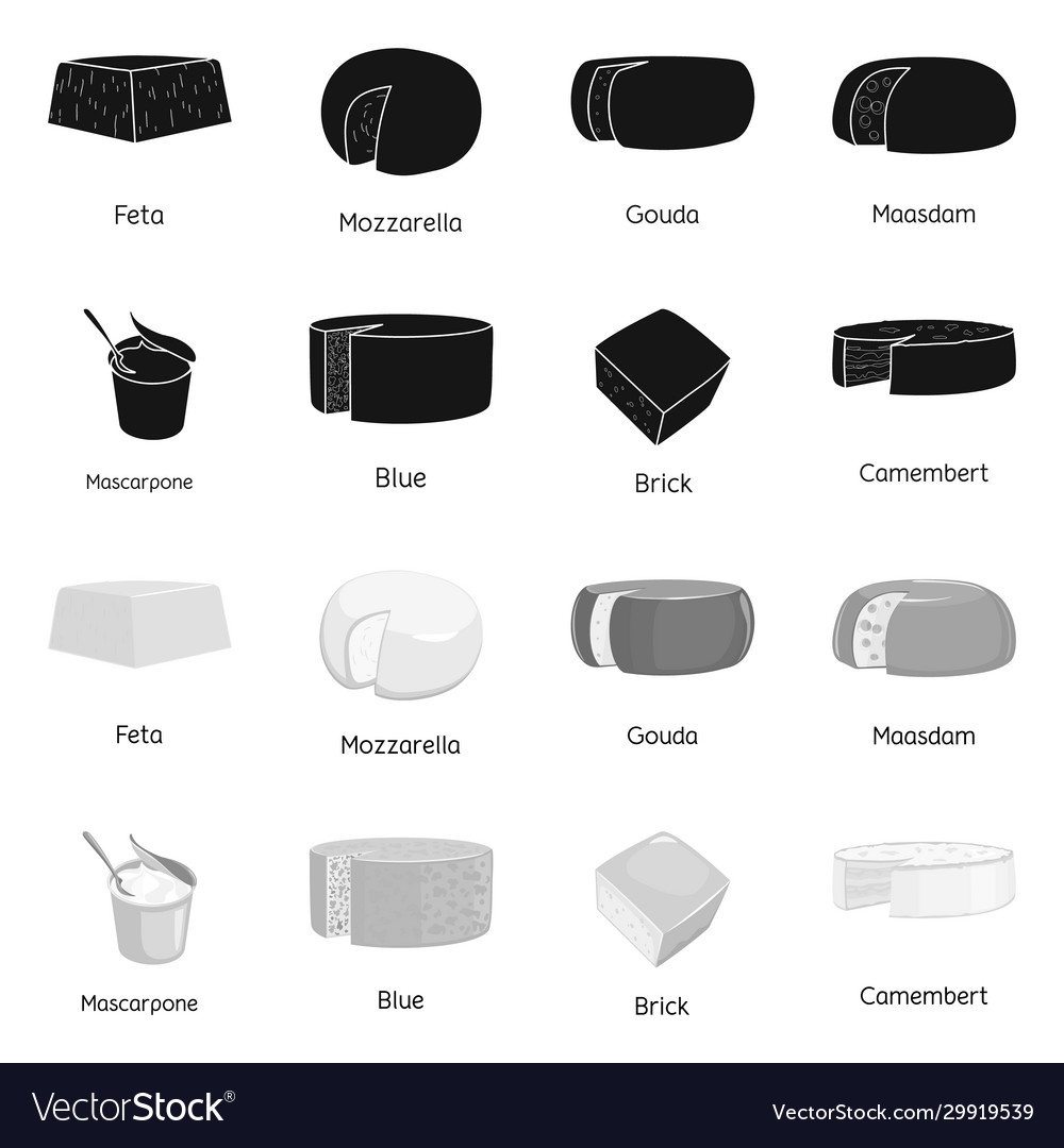 Isolated object breakfast and piece icon