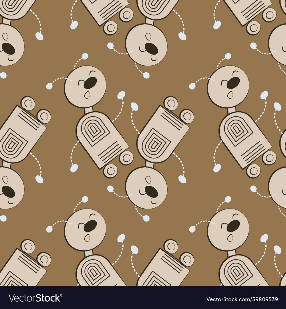Stylized dancing robots - graphics machine revolt
