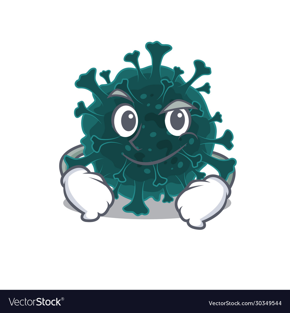 Funny coronavirus covid19 19 mascot character