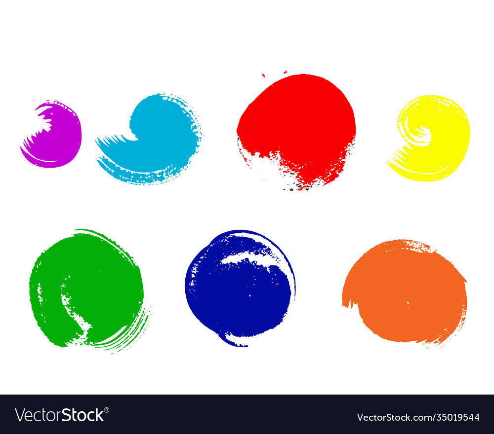 Grunge splatters abstract ink splashe text banners