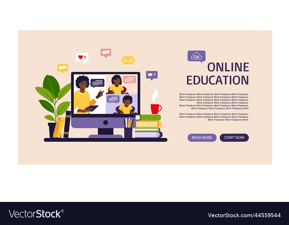 Online learning concept class landing page