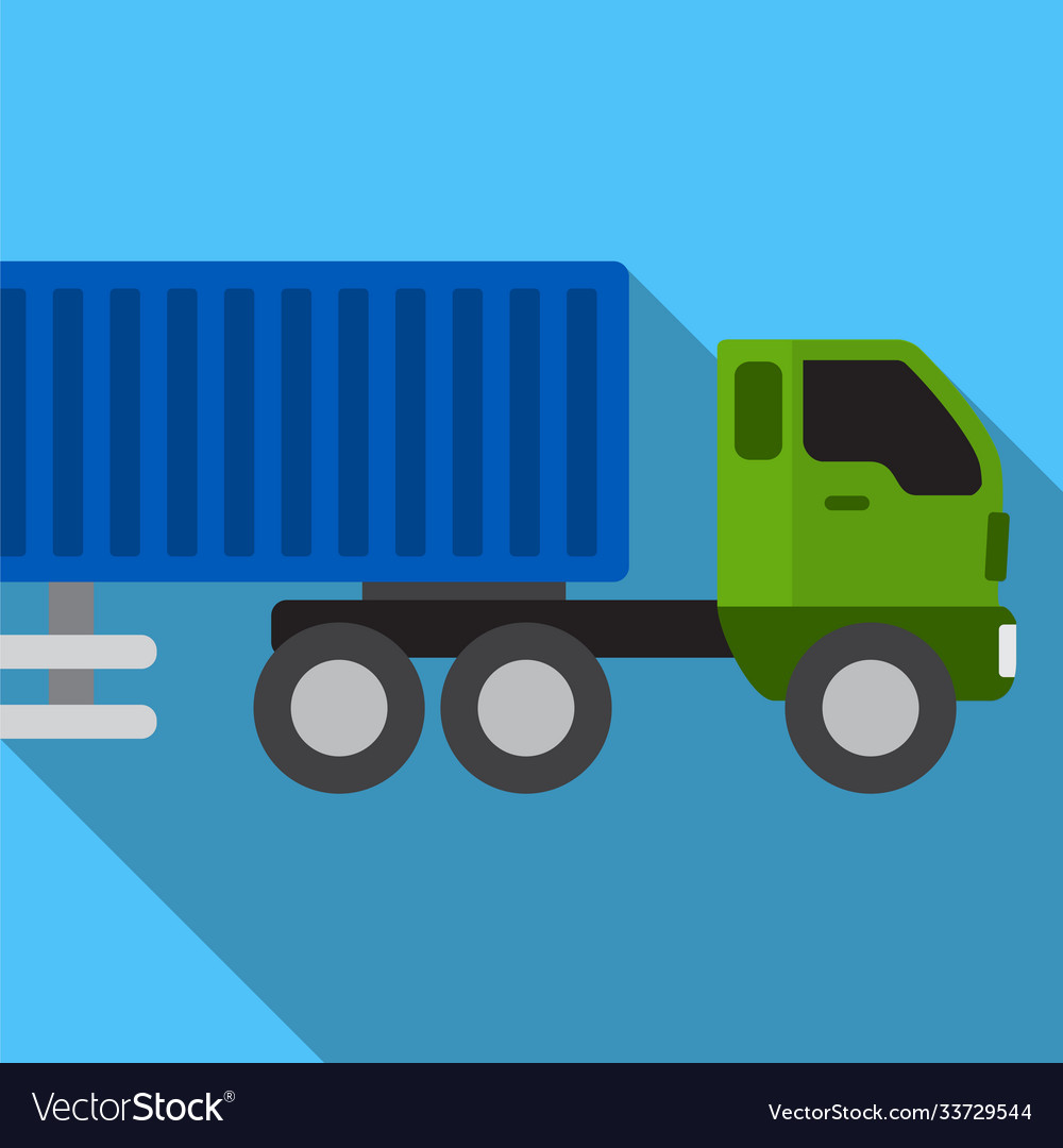 Truck flat icon