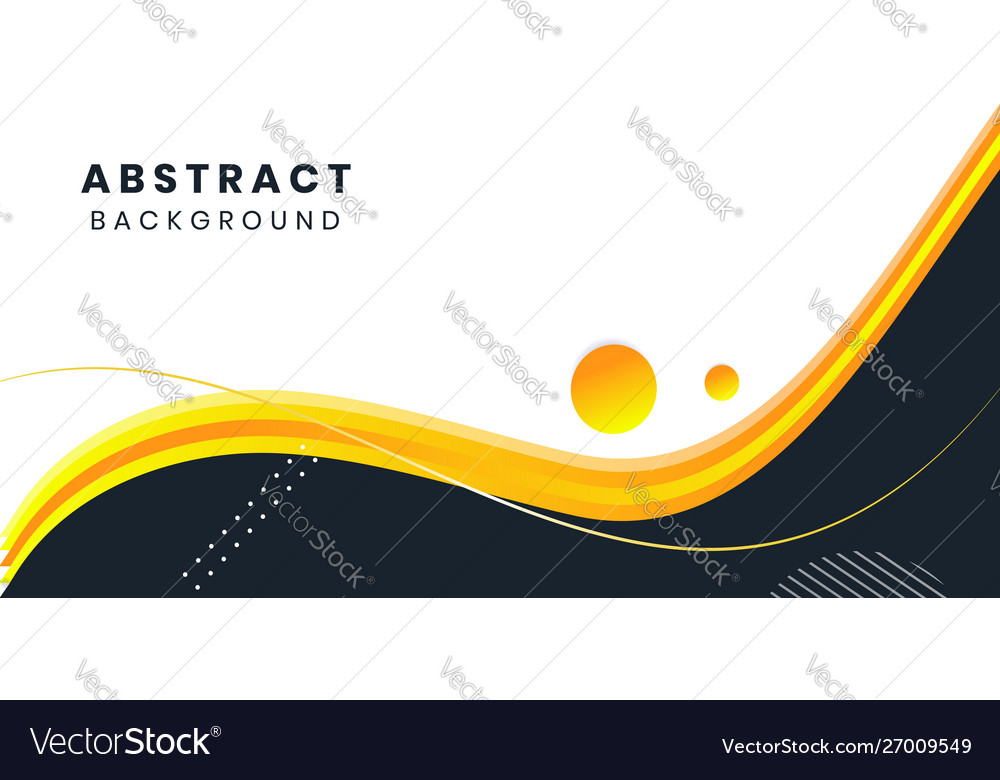 Abstract wave background minimal layout vector image Abstract wave background minimal layout