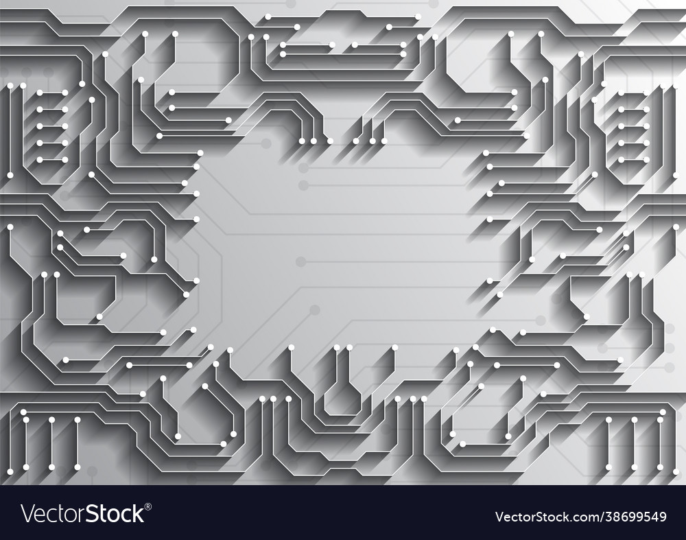 Circuit technology background with hi-tech