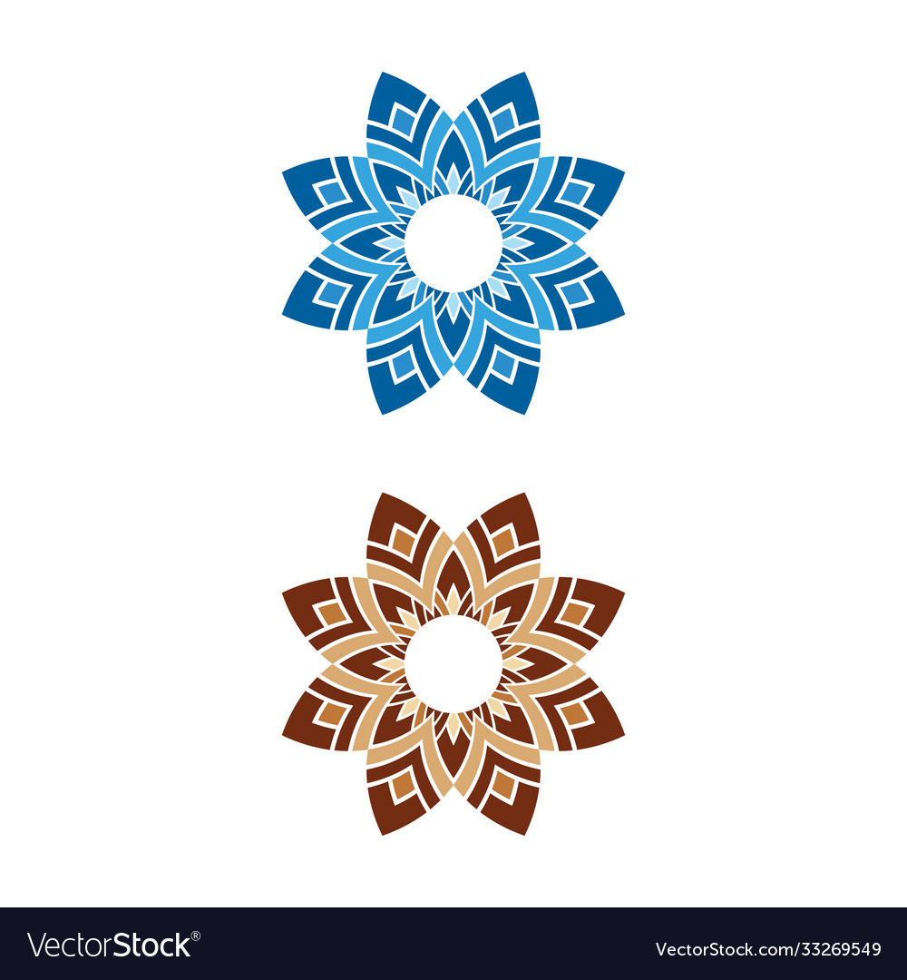 Circular pattern in form mandala vector image Circular pattern in form mandala
