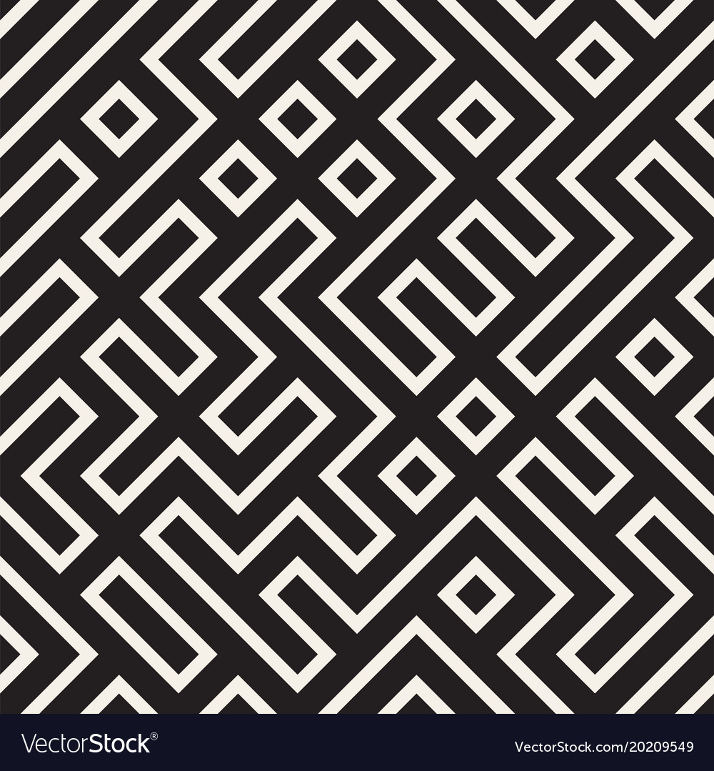 Irregular maze line lattice abstract geometric