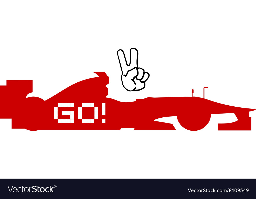 Racing symbol Royalty Free Vector Image - VectorStock