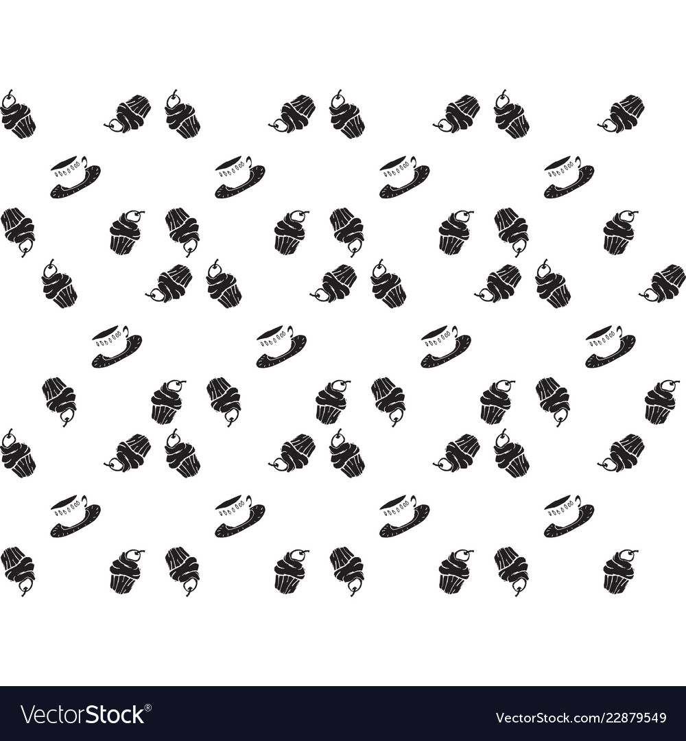 Retro object patterns for making seamless vector image Retro object patterns for making seamless
