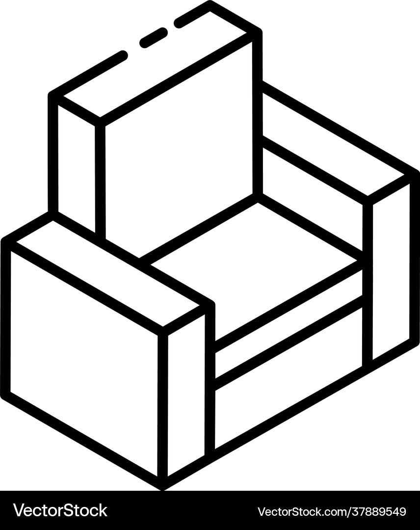 Sofa Royalty Free Vector Image - VectorStock