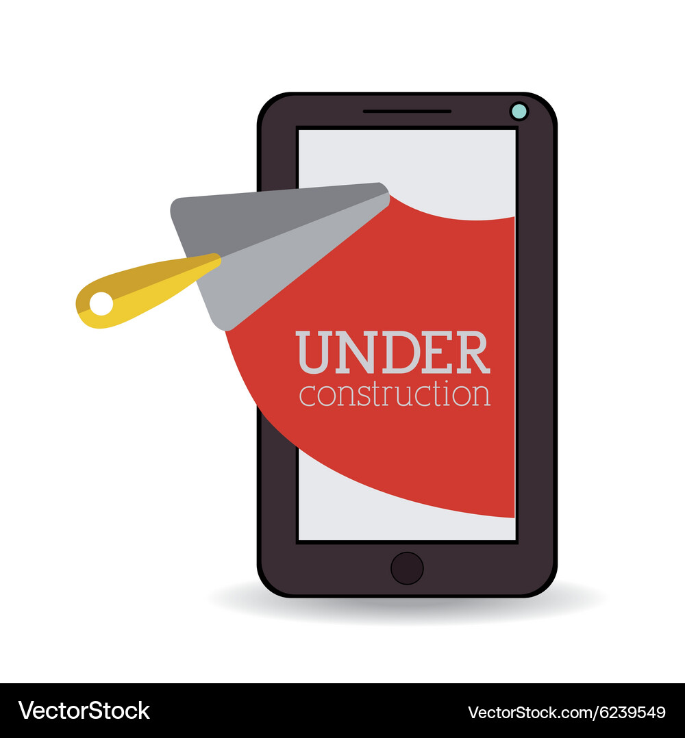 Under construction design Royalty Free Vector Image