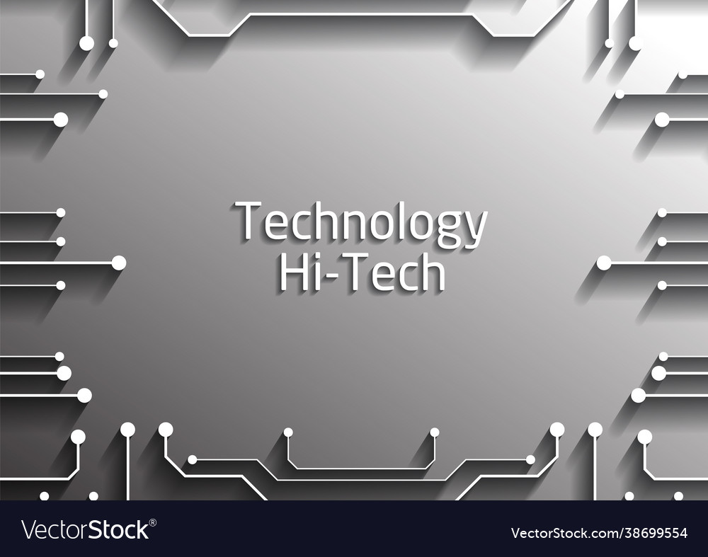 Circuit technology background with hi-tech