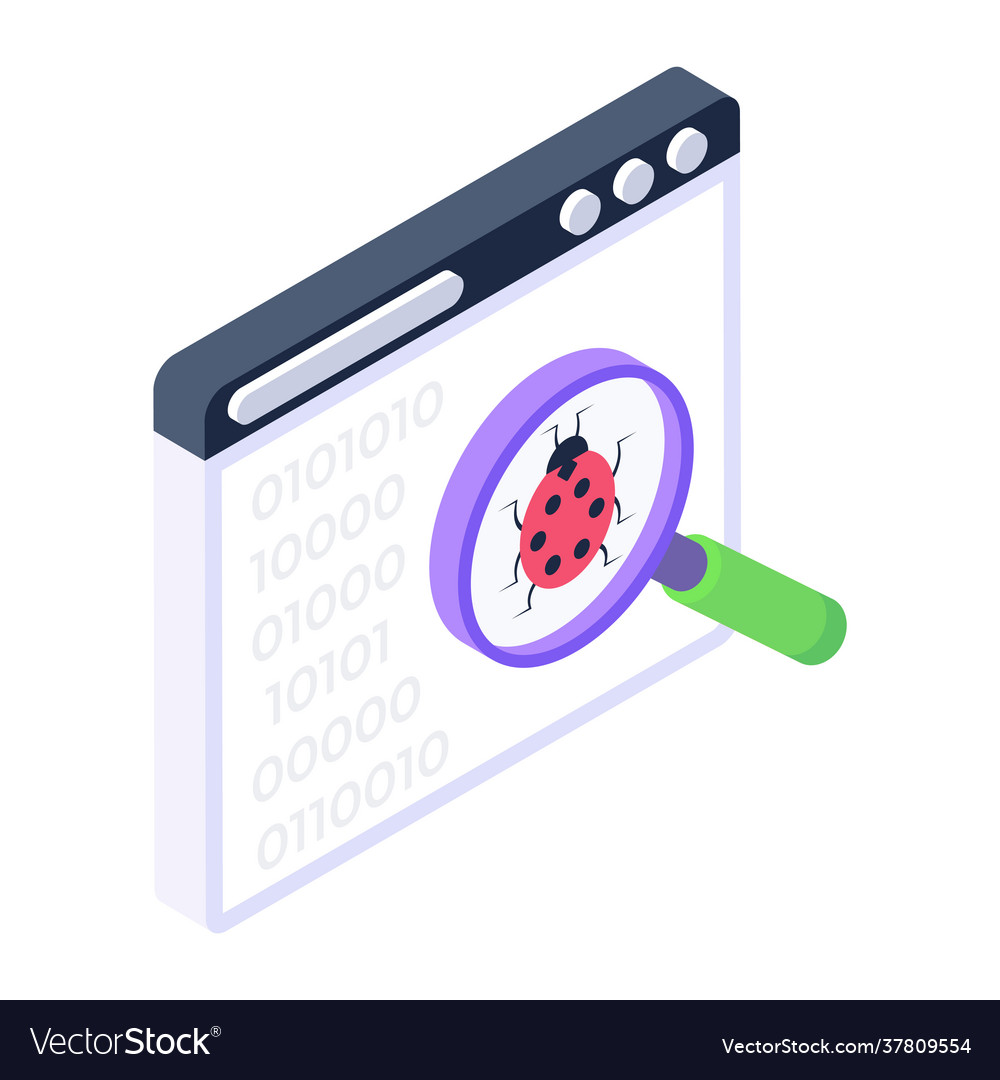 Debugging Royalty Free Vector Image - VectorStock