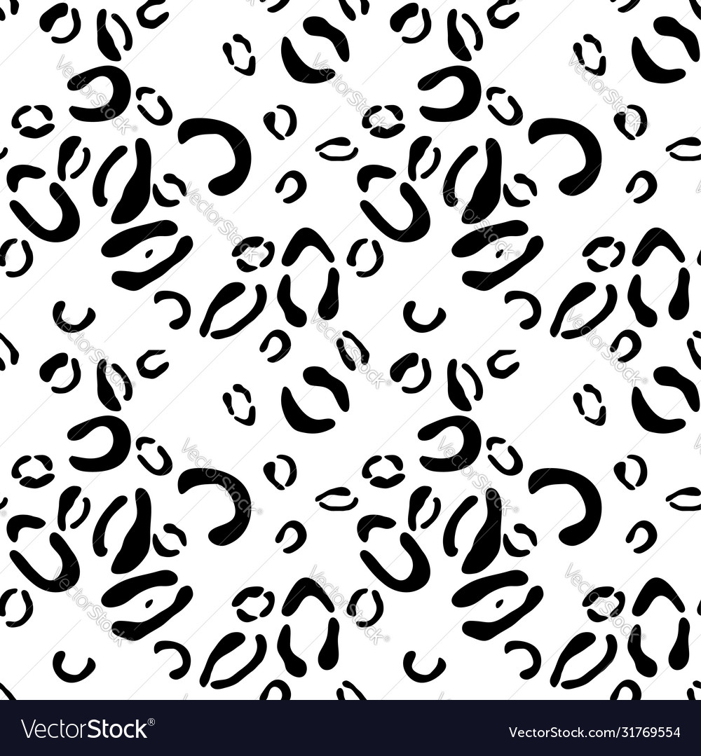 Leopard seamless pattern background