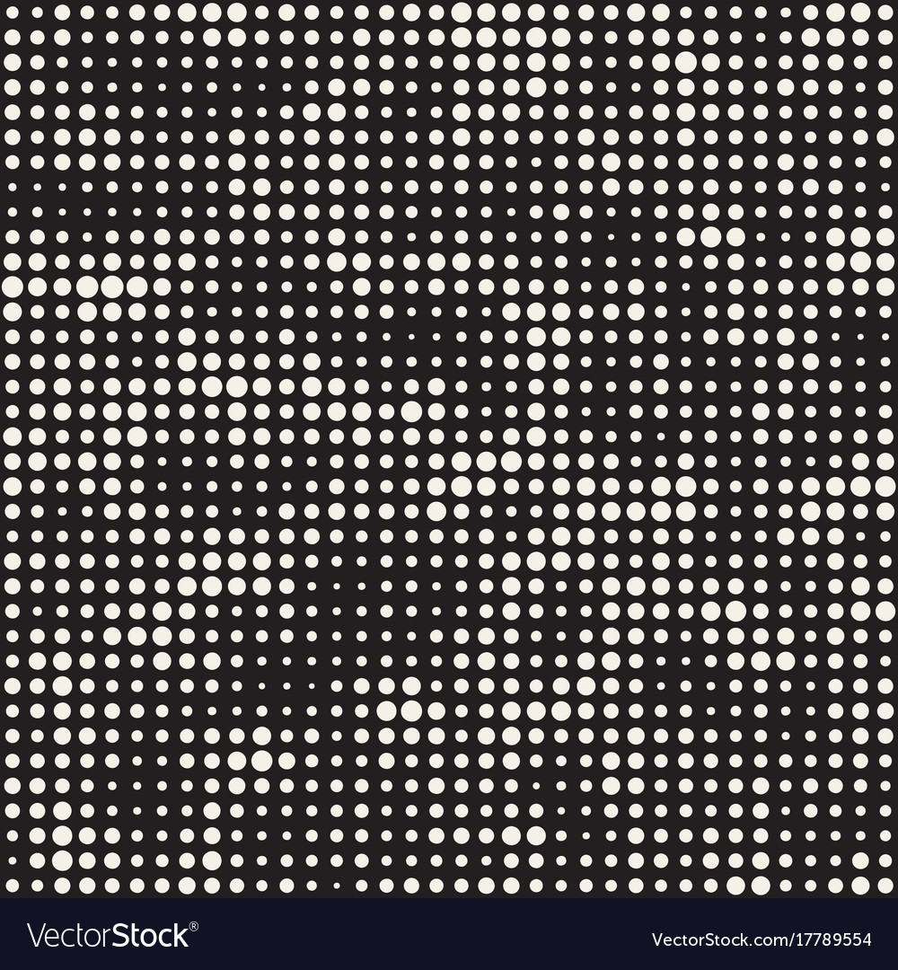 Modern Stylish Halftone Textur Endless Abstract