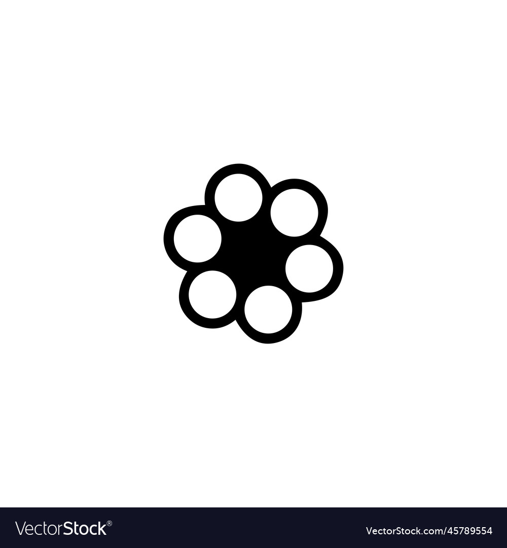 Revolver cylinder icon simple style weapon shop Vector Image